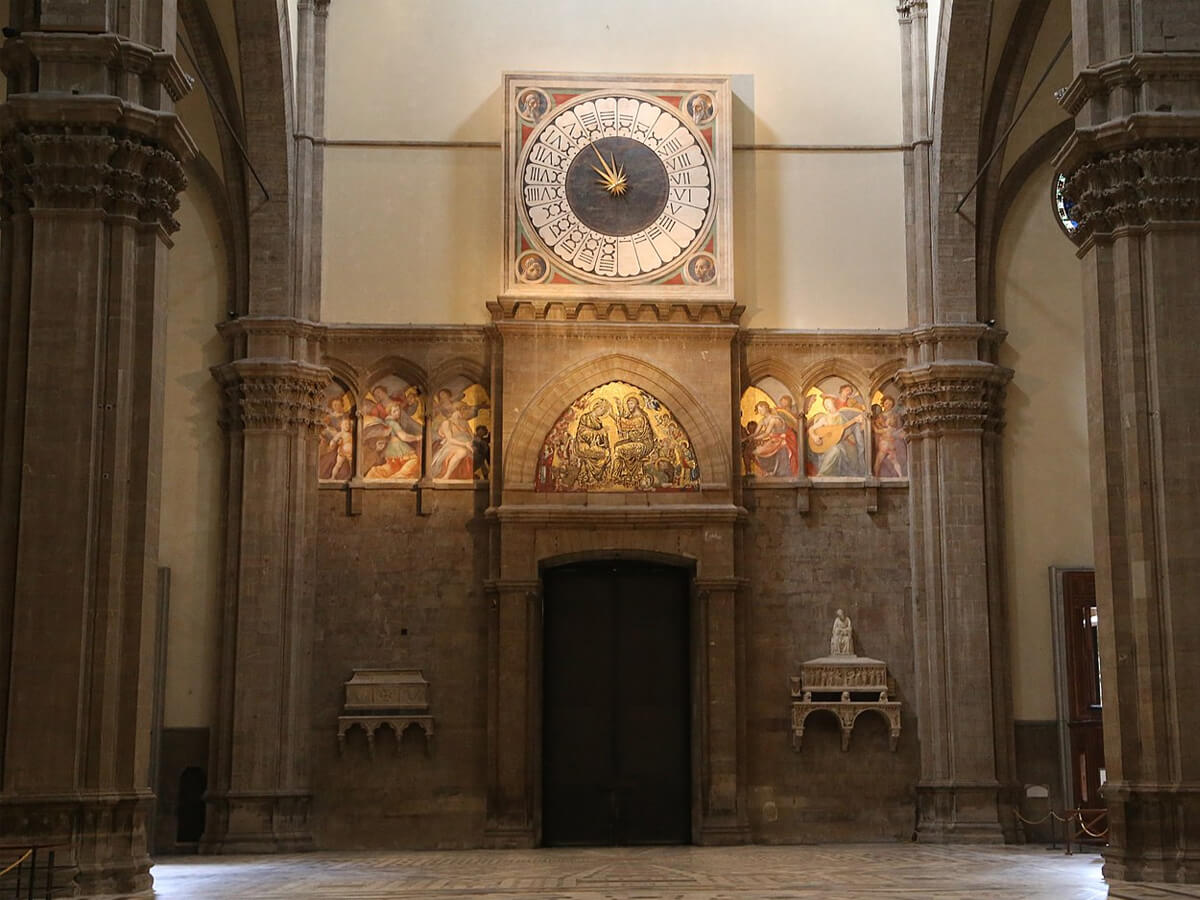 Часы в соборе Санта Мария Дель Фьоре